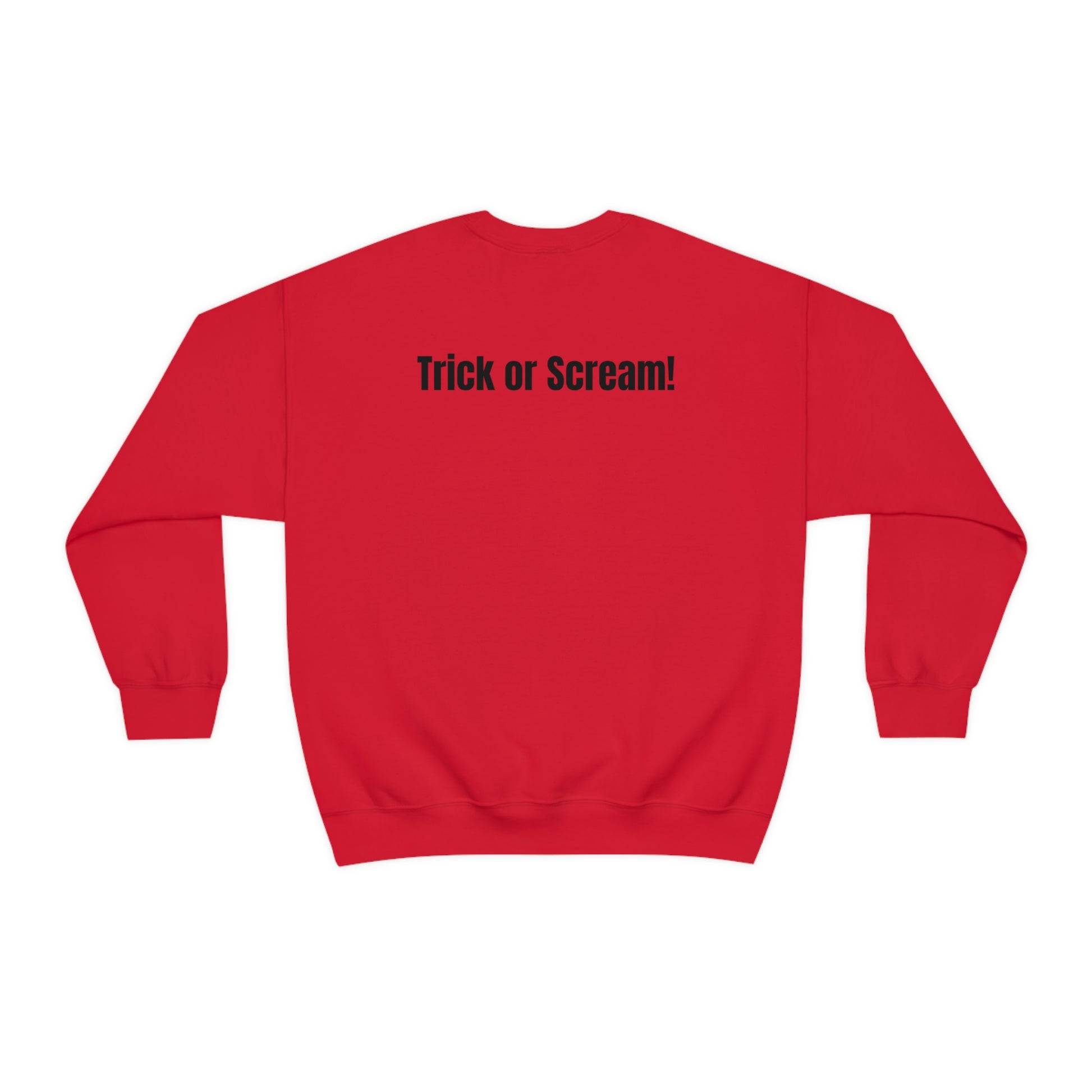 Ghostface Scream "Trick or Scream!" Halloween Unisex Sweatshirt Costume S-5XL    - HolidayShoppingFinds