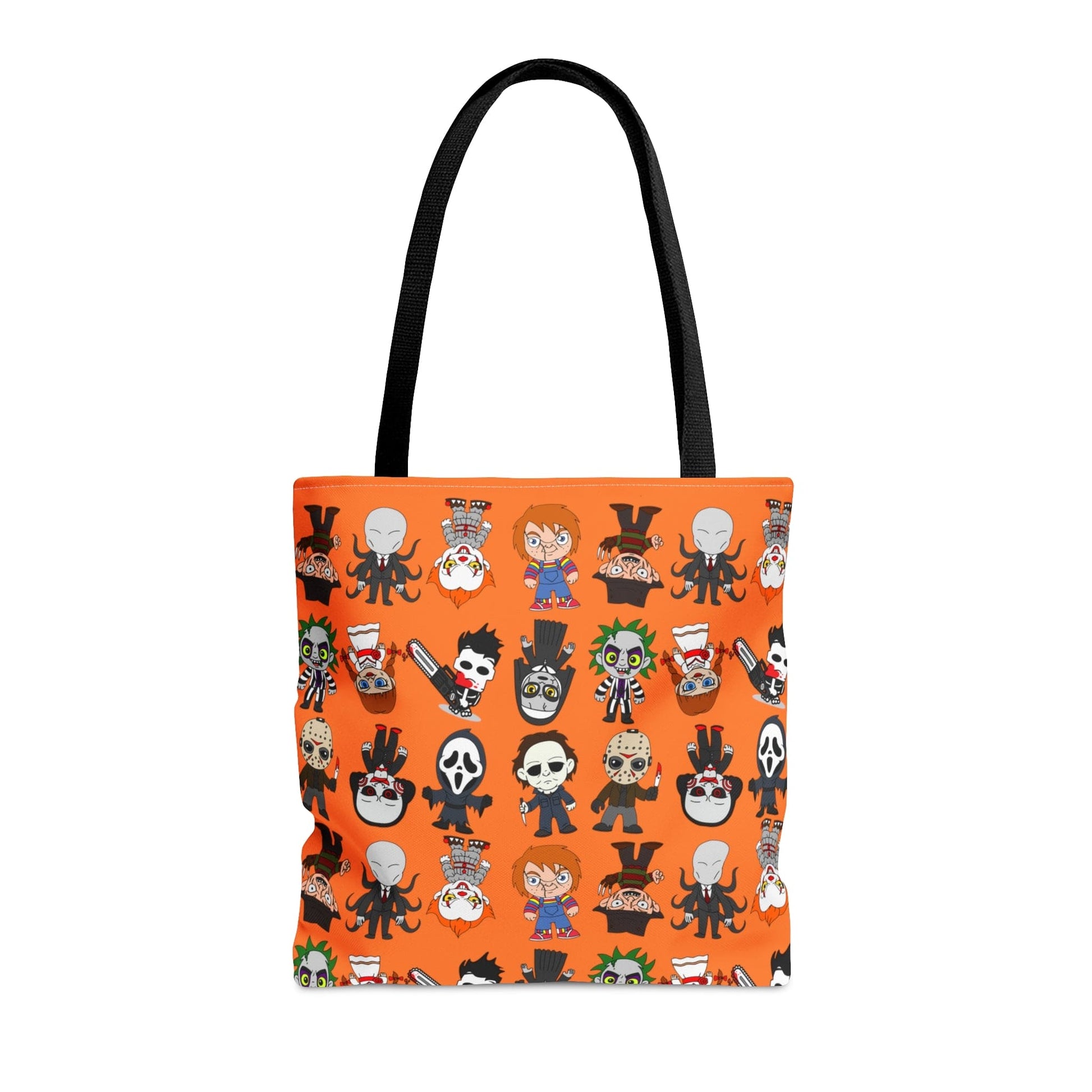 Halloween Killers Tote Bag, Horror Movie Villains Handbag, Horror Movie Fan Gift, Trick or Treat Orange Bag    - HolidayShoppingFinds