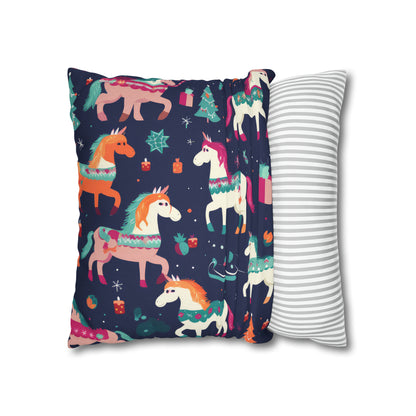 Magical Unicorn Pillowcase, Blue Accent Pillow Case Cover Cushion    - HolidayShoppingFinds