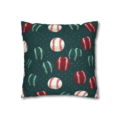 Baseball Green Pillowcase Cushion Cover Accent Pillow Case Cover    - HolidayShoppingFinds