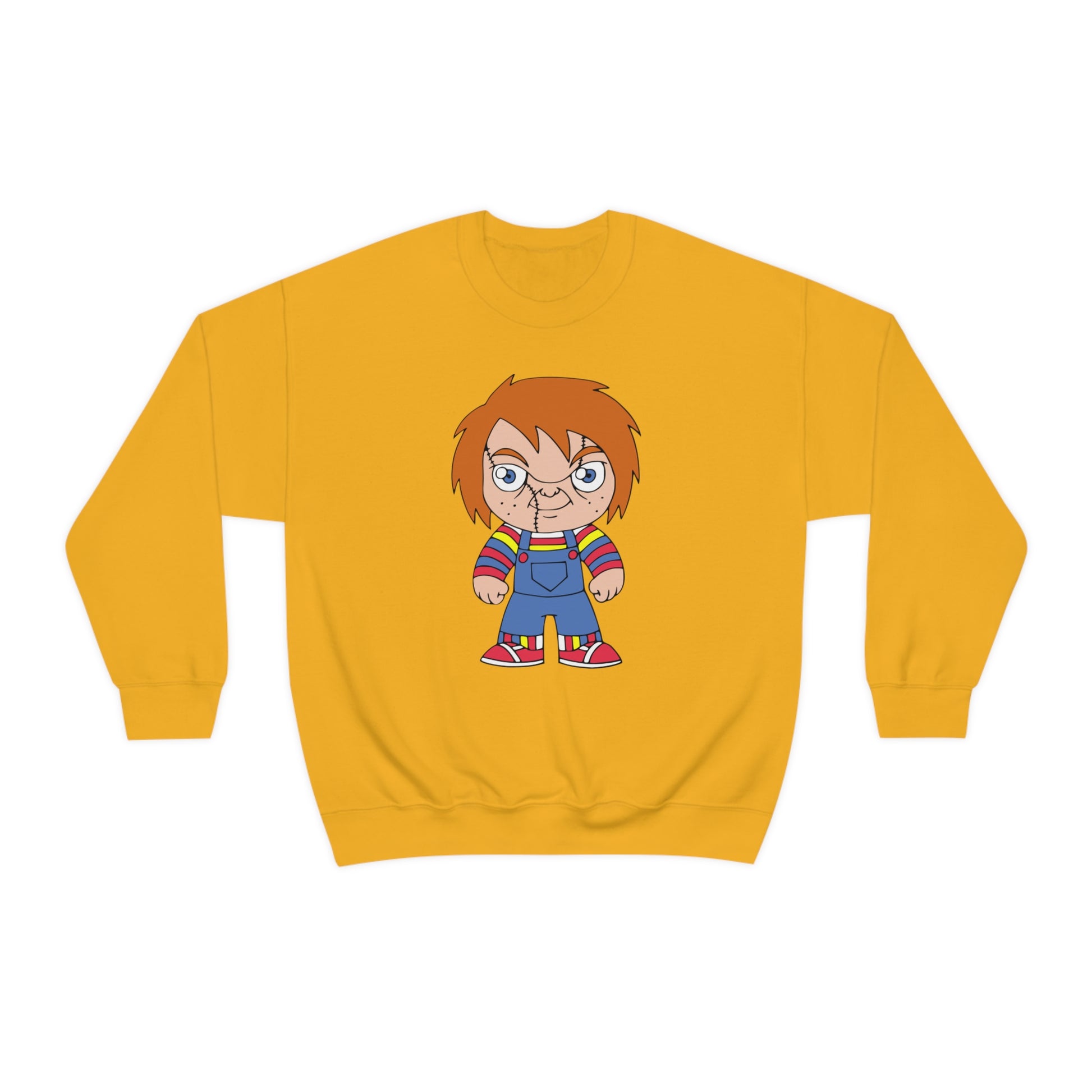 Chucky Wanna play? Halloween Unisex Sweatshirt Costume S-5XL    - HolidayShoppingFinds