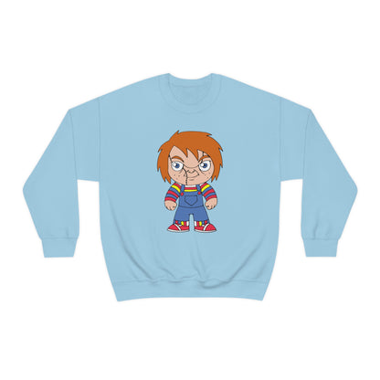 Chucky Wanna play? Halloween Unisex Sweatshirt Costume S-5XL    - HolidayShoppingFinds