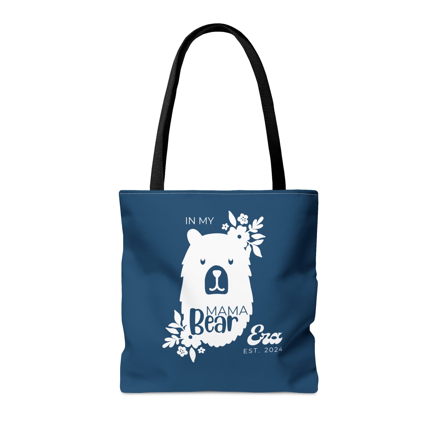 Personalized In My Mama Bear Era Tote Bag Blue, Gift For Mom    - HolidayShoppingFinds