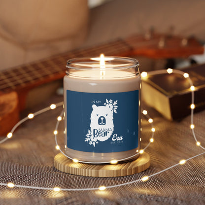 In My Mama Bear Era Candle, Personalized Gift for Mother, Blue 100% Vegan Soy Wax Scented Candle Eco-Friendly Long-Lasting Candle    - HolidayShoppingFinds