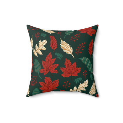 Fall Foliage Pillow, Autumn Accent Pillow Seasonal Pillow (Insert Incl.)    - HolidayShoppingFinds