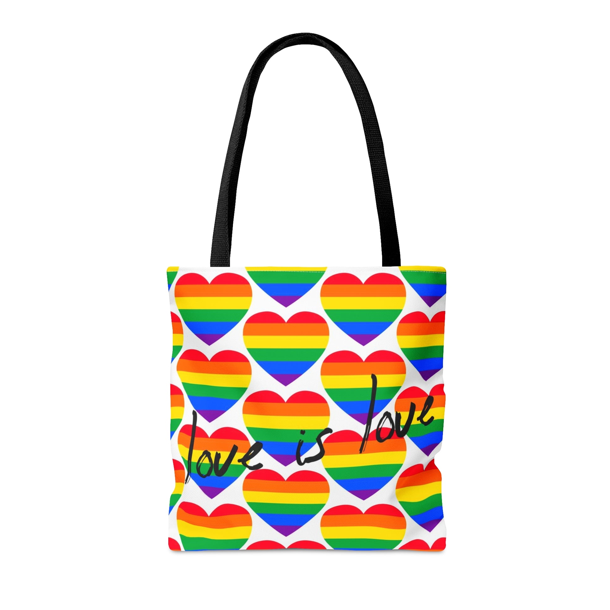 Love is Love Tote Bag, Pride LGBTQ+ Hand Tote Bag, Valentine's Day Gift    - HolidayShoppingFinds