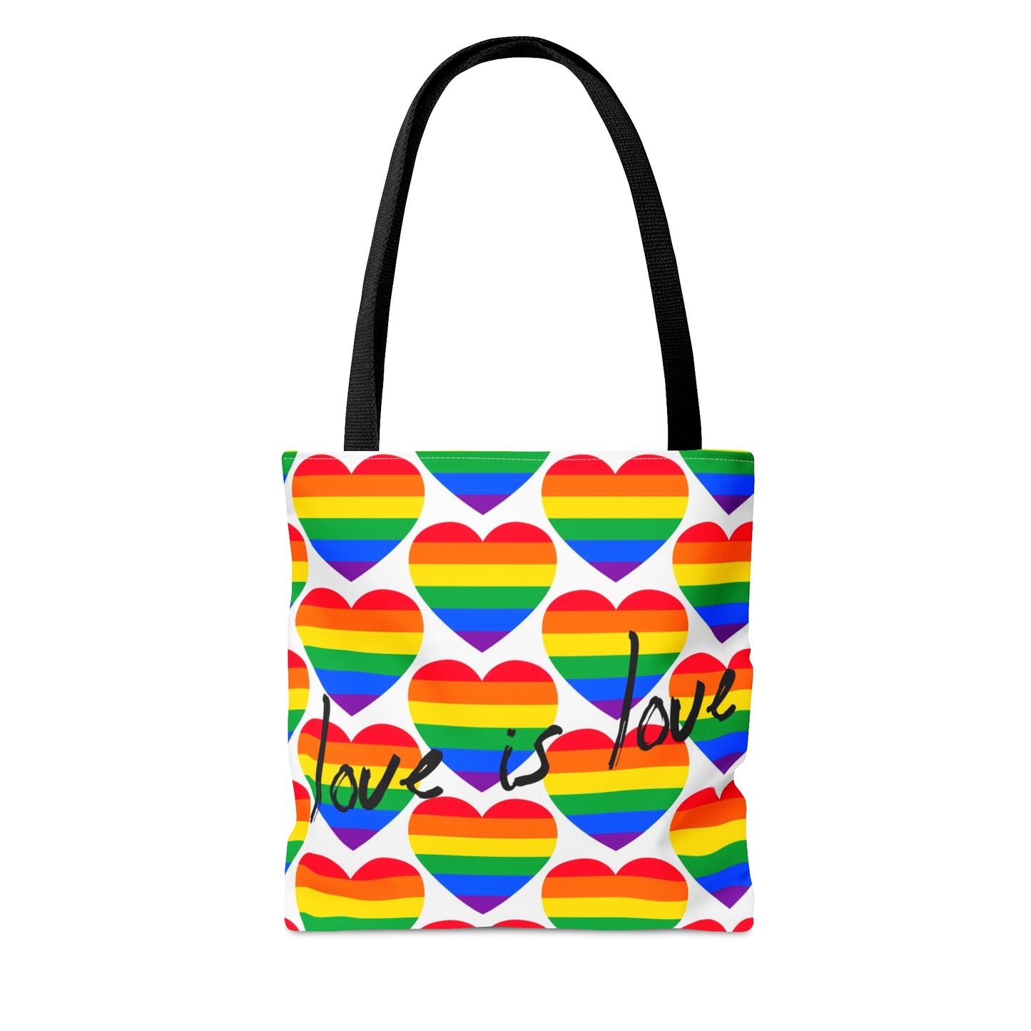 Love is Love Tote Bag, Pride LGBTQ+ Hand Tote Bag, Valentine's Day Gift    - HolidayShoppingFinds