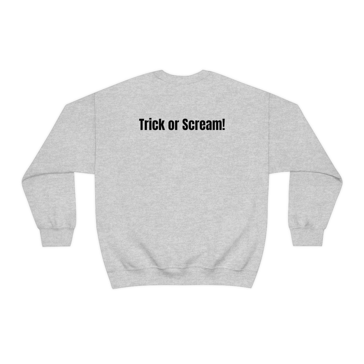 Ghostface Scream "Trick or Scream!" Halloween Unisex Sweatshirt Costume S-5XL    - HolidayShoppingFinds