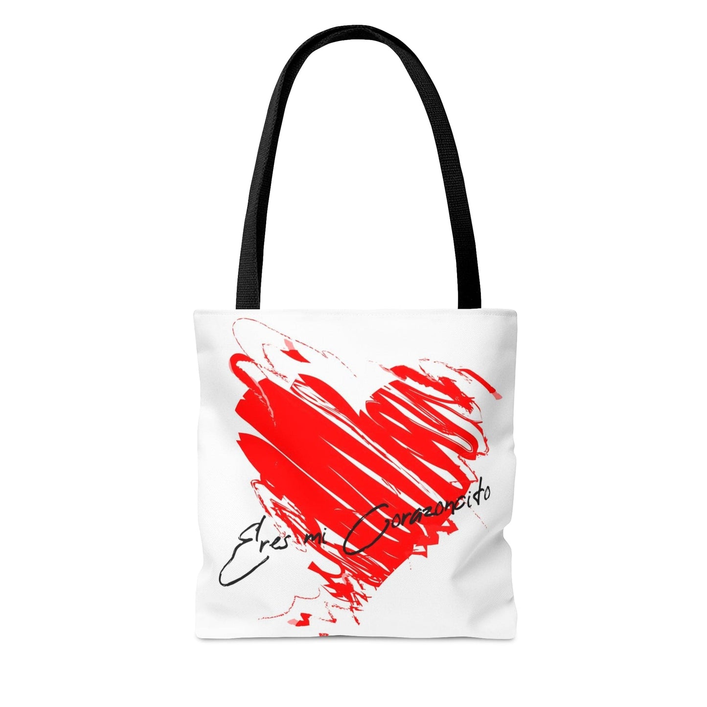 Red Heart Love Tote Bag You are my Chimichanga Eres mi Corazoncito White Tote Bag LatinX    - HolidayShoppingFinds