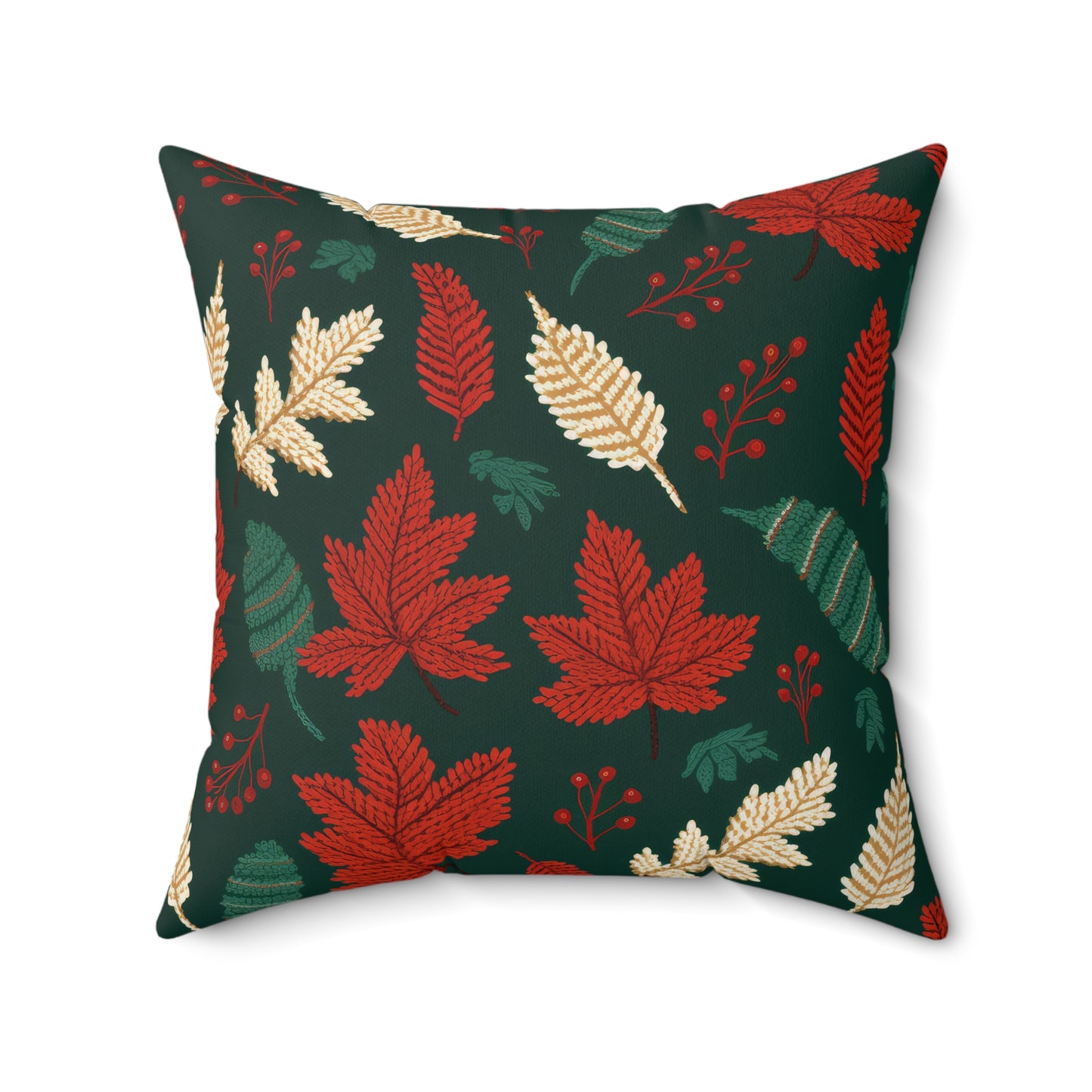 Fall Foliage Pillow, Autumn Accent Pillow Seasonal Pillow (Insert Incl.)    - HolidayShoppingFinds