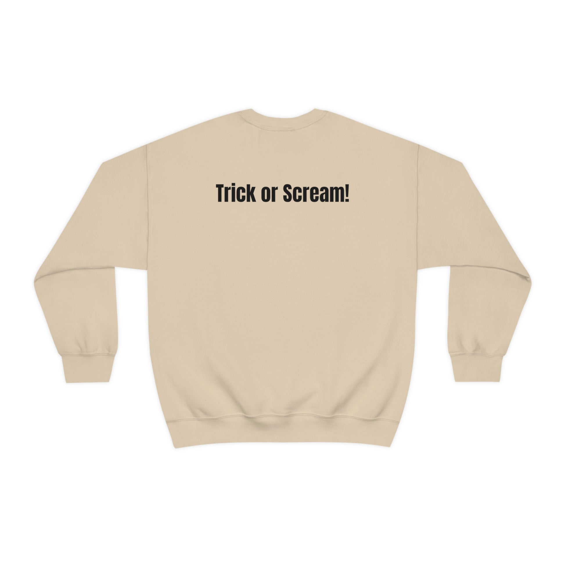 Ghostface Scream "Trick or Scream!" Halloween Unisex Sweatshirt Costume S-5XL    - HolidayShoppingFinds