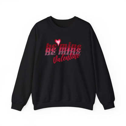 Be Mine Valentine's Sweatshirt, Love Sweatshirt, Couples Gift S Black  - HolidayShoppingFinds