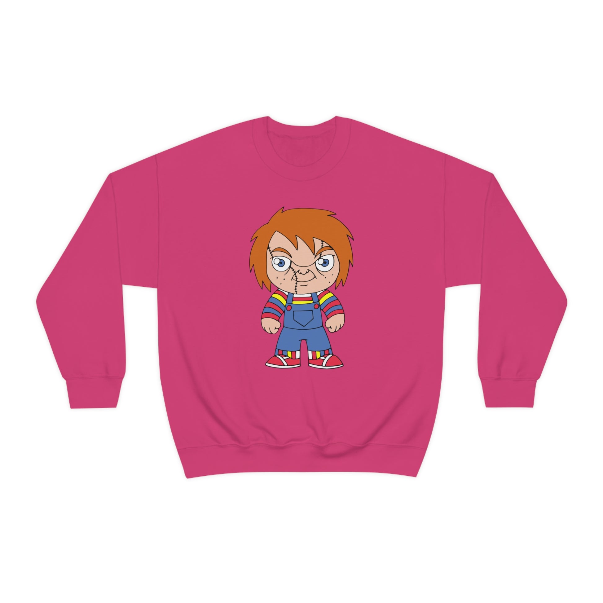 Chucky Wanna play? Halloween Unisex Sweatshirt Costume S-5XL    - HolidayShoppingFinds