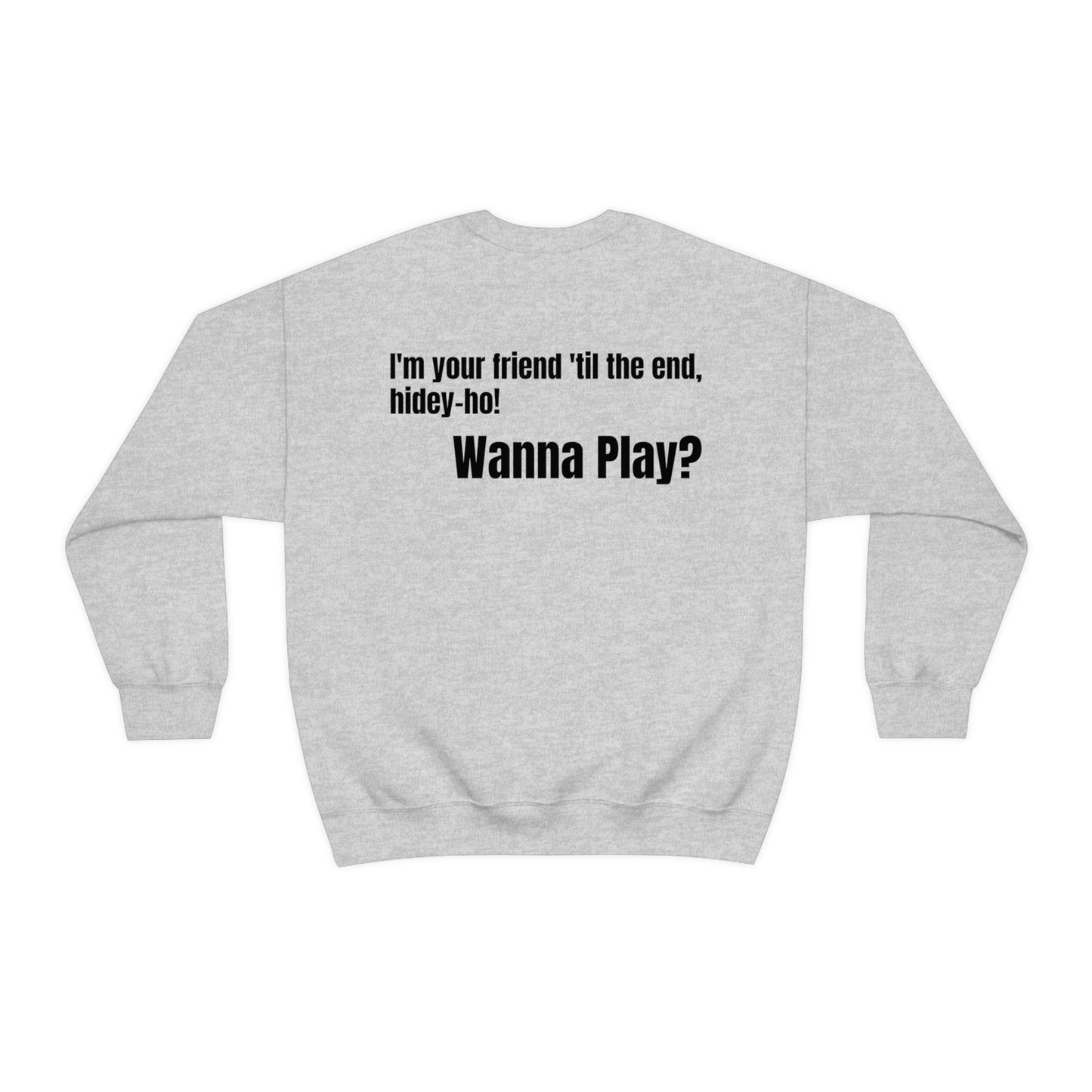 Chucky Wanna play? Halloween Unisex Sweatshirt Costume S-5XL    - HolidayShoppingFinds