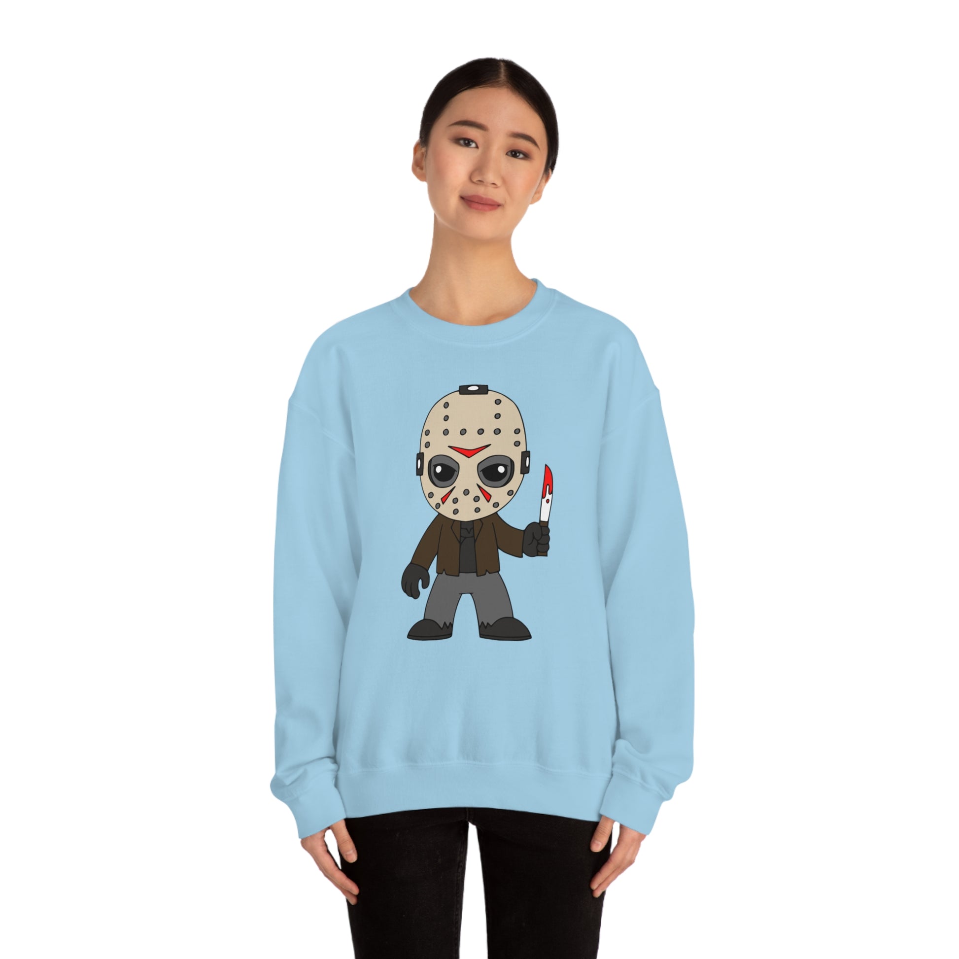 Friday the 13th Jason "Camp Crystal Lake Counselor in Training" Halloween Unisex Sweatshirt S-5XL    - HolidayShoppingFinds