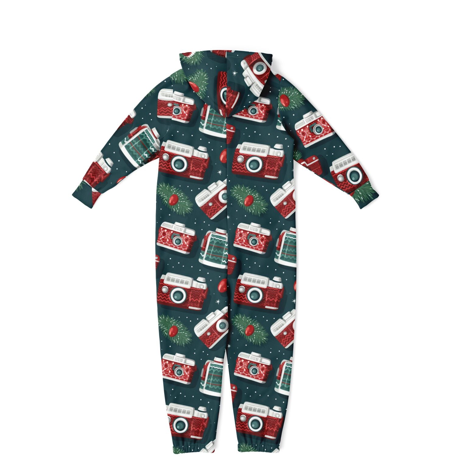 Vintage Camera Holiday Teens Onesie: Boys & Girls Union Suit Athletic Green Jumpsuit    - HolidayShoppingFinds