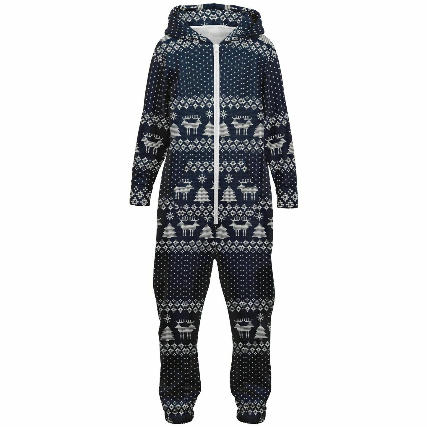 Winter Magic Christmas Teens Onesie: Boys & Girls Union Suit Athletic Blue Jumpsuit    - HolidayShoppingFinds