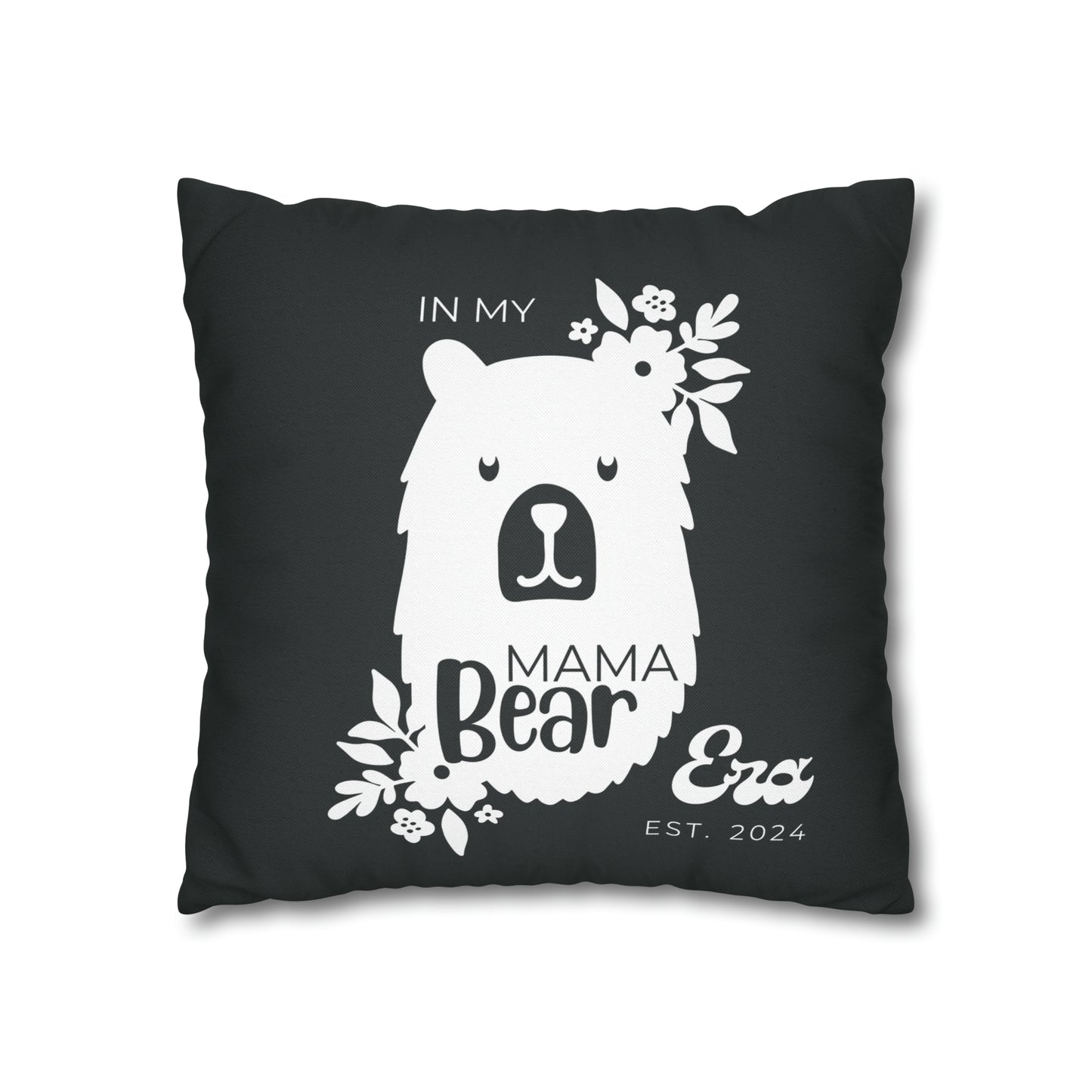 Personalized In My Mama Bear Era Pillowcase Gray, Gift For Mom    - HolidayShoppingFinds