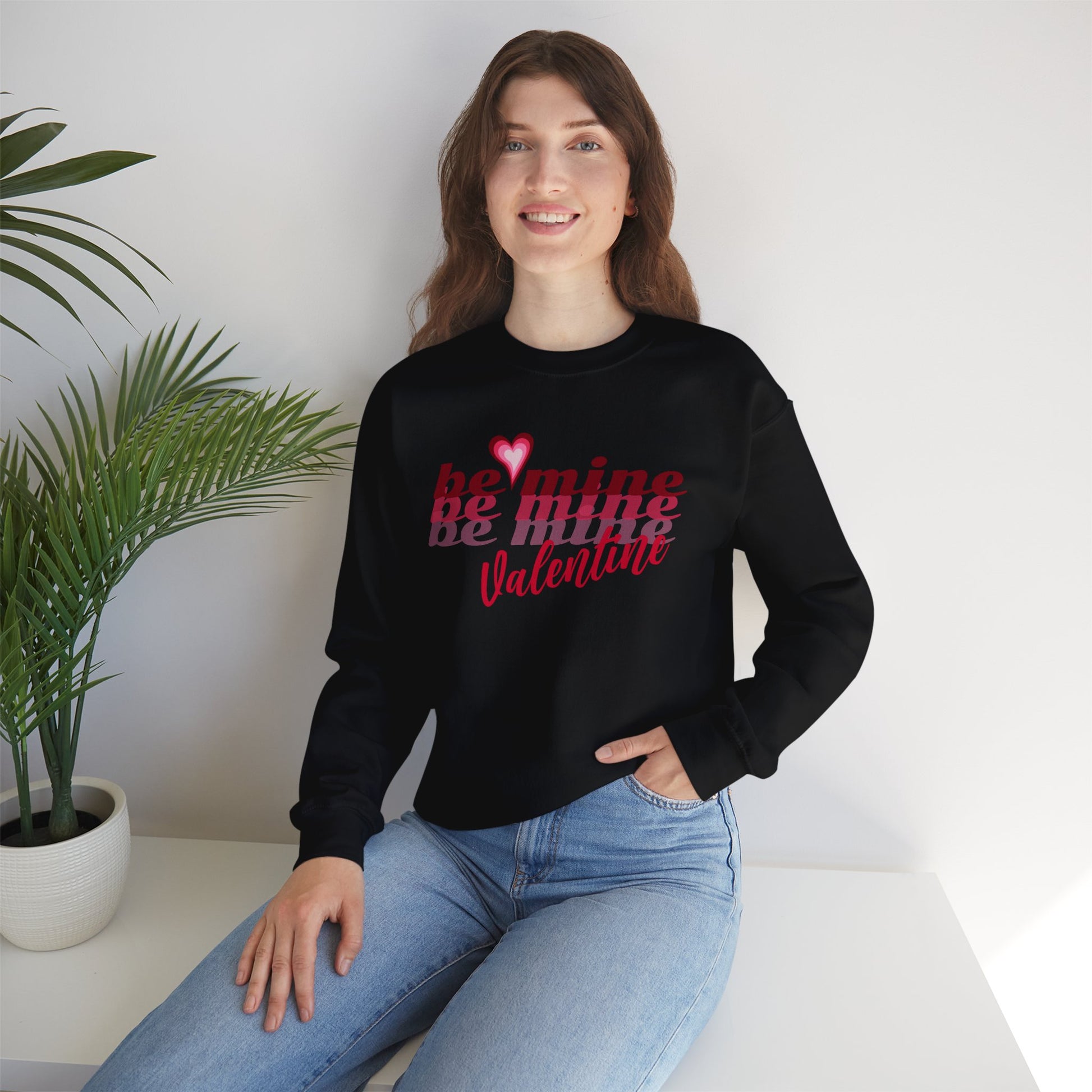 Be Mine Valentine's Sweatshirt, Love Sweatshirt, Couples Gift    - HolidayShoppingFinds