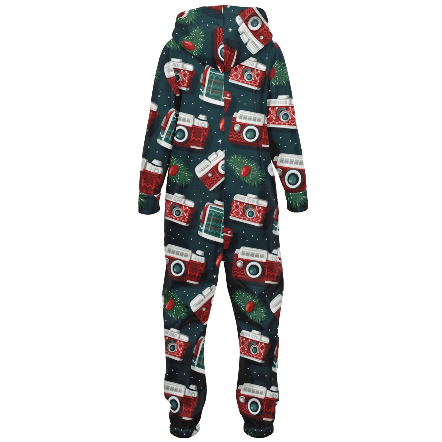 Vintage Camera Holiday Teens Onesie: Boys & Girls Union Suit Athletic Green Jumpsuit    - HolidayShoppingFinds