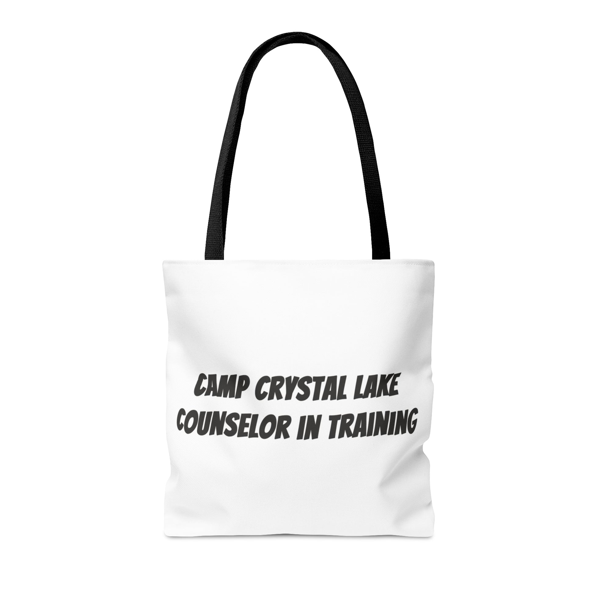 Friday the 13th Jason Tote Bag, Halloween Tick or Treat Bag White, Horror Movie Fan Gift, Camp Crystal Lake Bag    - HolidayShoppingFinds