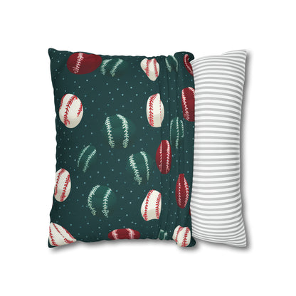 Baseball Green Pillowcase Cushion Cover Accent Pillow Case Cover    - HolidayShoppingFinds