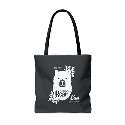 Personalized In My Mama Bear Era Tote Bag Gray Gift For Mom    - HolidayShoppingFinds