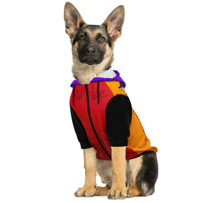 Halloween Killers Dog Hoodie, Halloween Costume Zip-up Pet Hoodie Sweater    - HolidayShoppingFinds