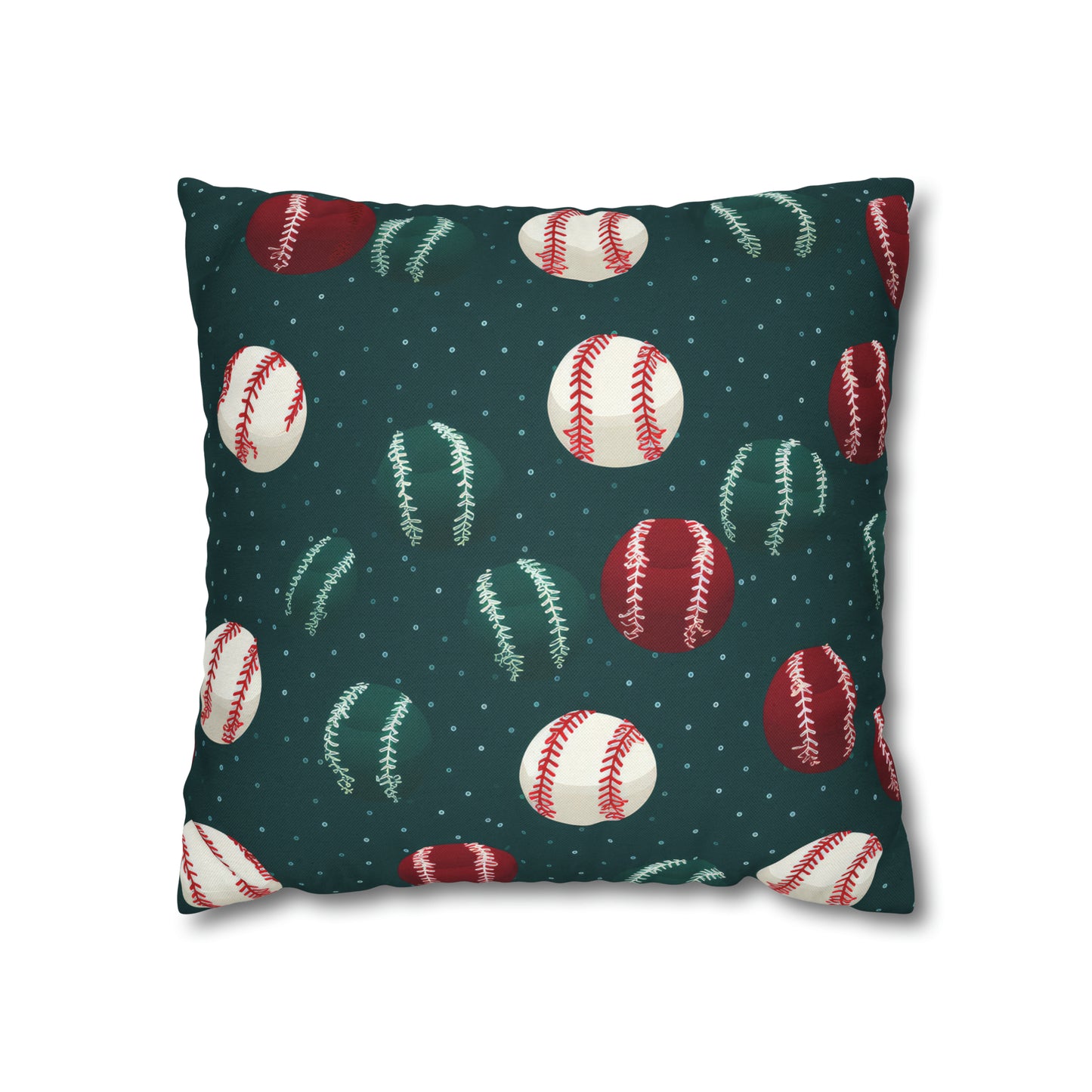 Baseball Green Pillowcase Cushion Cover Accent Pillow Case Cover    - HolidayShoppingFinds