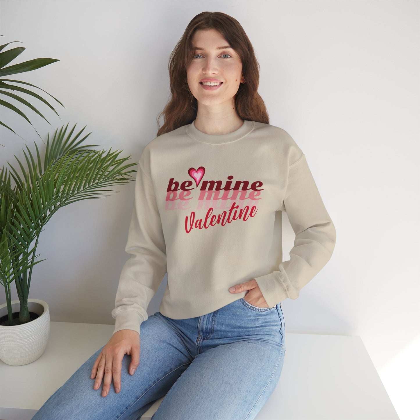 Be Mine Valentine's Sweatshirt, Love Sweatshirt, Couples Gift    - HolidayShoppingFinds