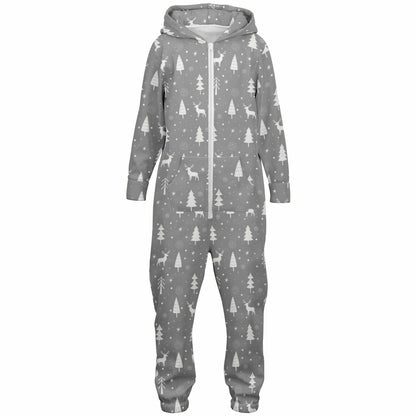 Gray Winter Teens Onesie: Boys & Girls Union Suit Athletic Jumpsuit    - HolidayShoppingFinds