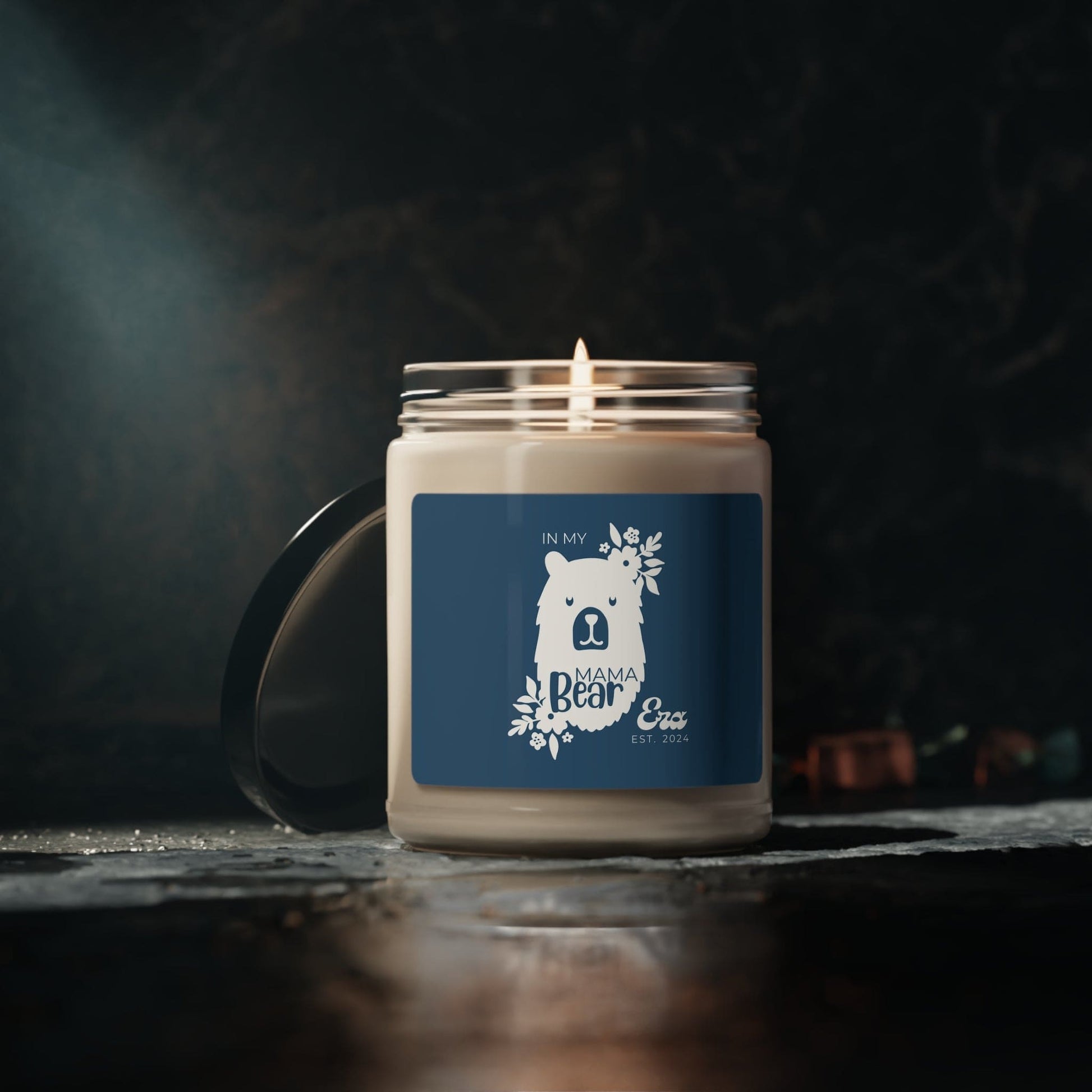 In My Mama Bear Era Candle, Personalized Gift for Mother, Blue 100% Vegan Soy Wax Scented Candle Eco-Friendly Long-Lasting Candle    - HolidayShoppingFinds