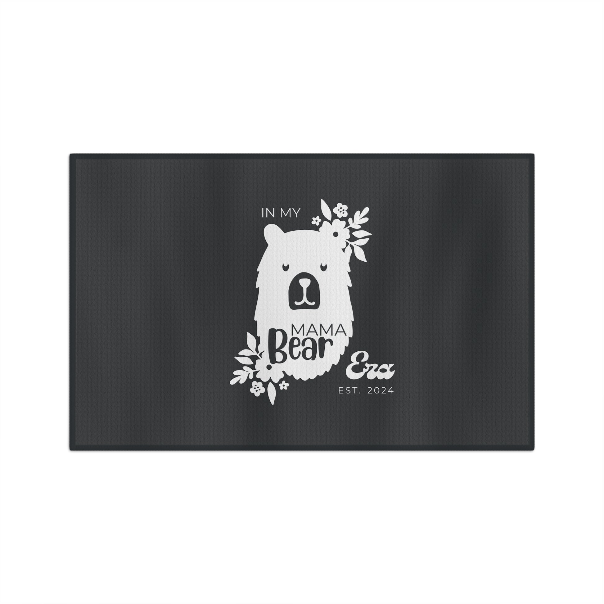 Personalized Mama Bear Kitchen Towel Grey, Custom Towel, Gift For Mom 16'' × 25''   - HolidayShoppingFinds