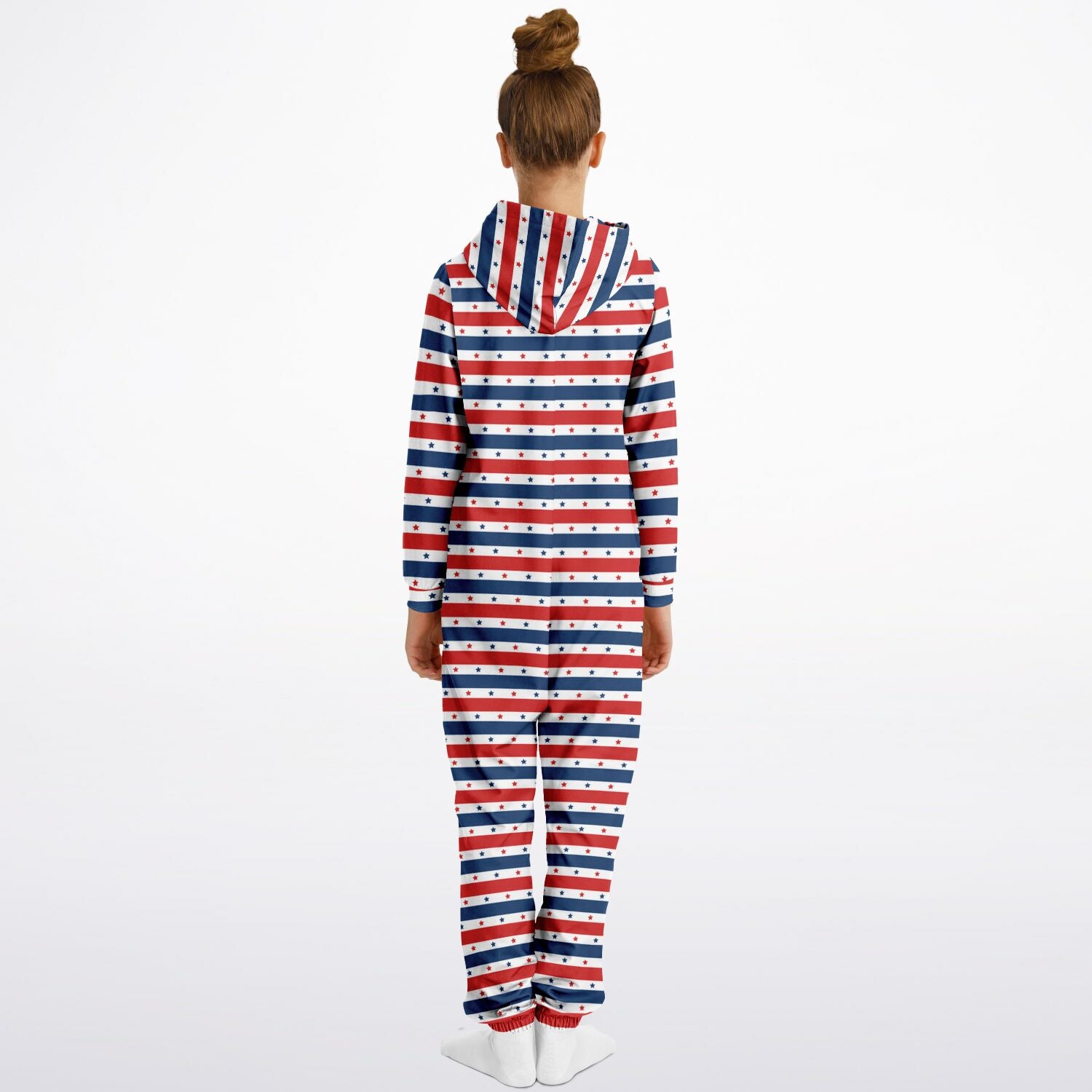 Star-spangled Teens Onesie, Kids Patriotic Union Suit Athletic Jumpsuit Red White & Blue    - HolidayShoppingFinds