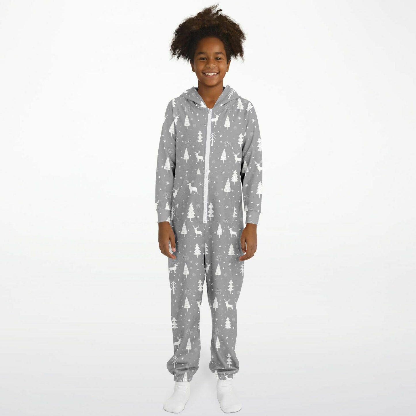 Gray Winter Teens Onesie: Boys & Girls Union Suit Athletic Jumpsuit    - HolidayShoppingFinds