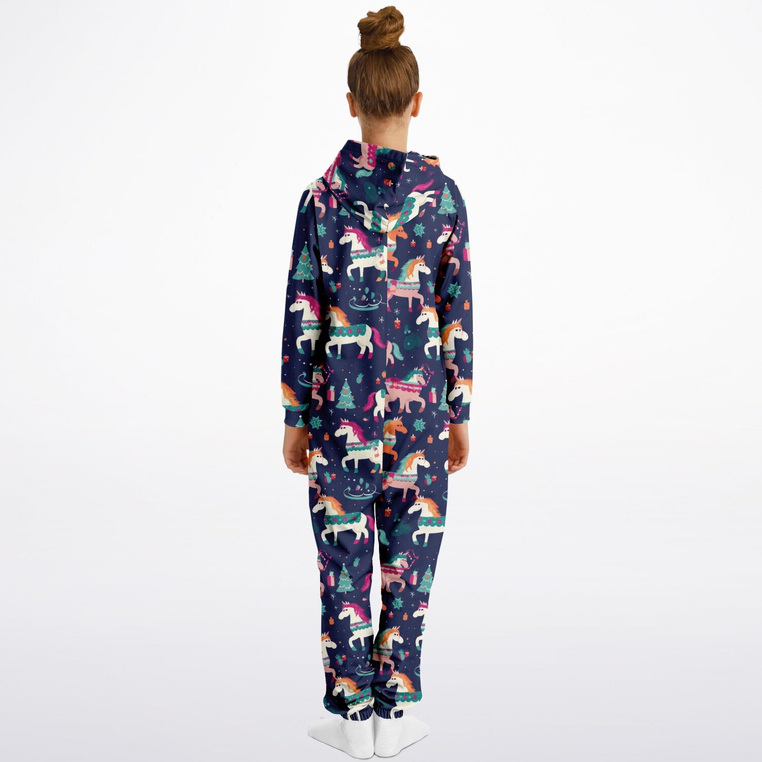 Magical Unicorn Teens Onesie, Kids Union Suit Blue Athletic Jumpsuit    - HolidayShoppingFinds