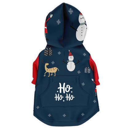 Frosty The Snowman Dog Hoodie, Holiday Pet Hoodie Santa Dog Sweater    - HolidayShoppingFinds