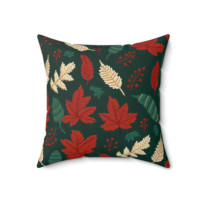 Fall Foliage Pillow, Autumn Accent Pillow Seasonal Pillow (Insert Incl.)    - HolidayShoppingFinds