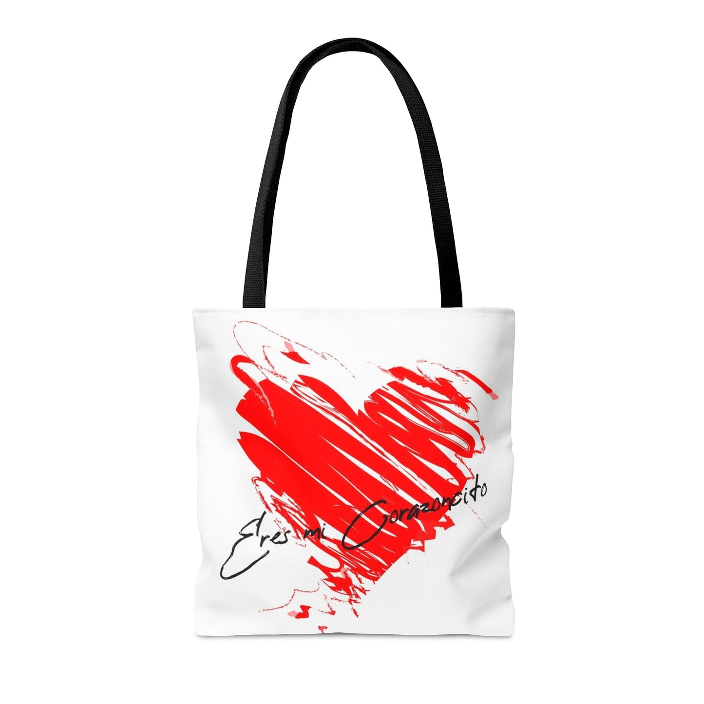 Red Heart Love Tote Bag You are my Chimichanga Eres mi Corazoncito White Tote Bag LatinX    - HolidayShoppingFinds