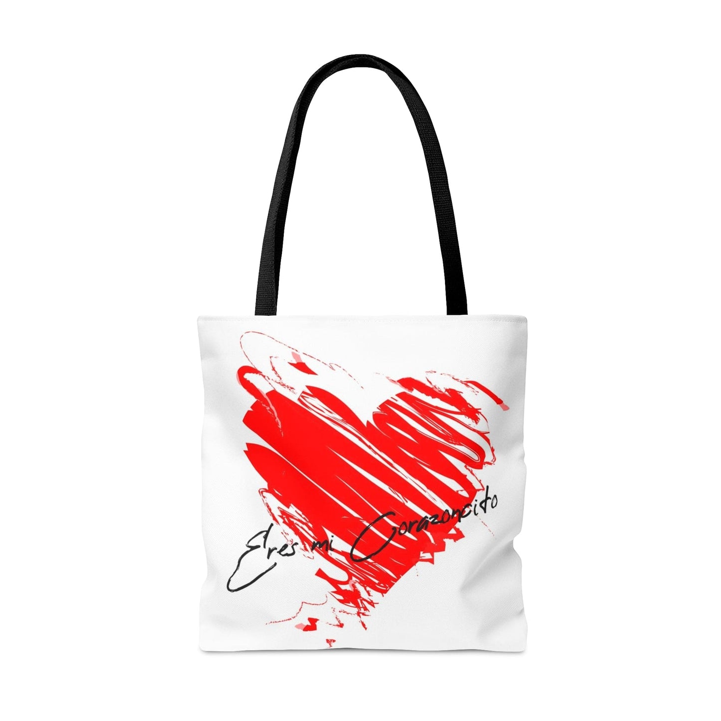 Red Heart Love Tote Bag You are my Chimichanga Eres mi Corazoncito White Tote Bag LatinX    - HolidayShoppingFinds