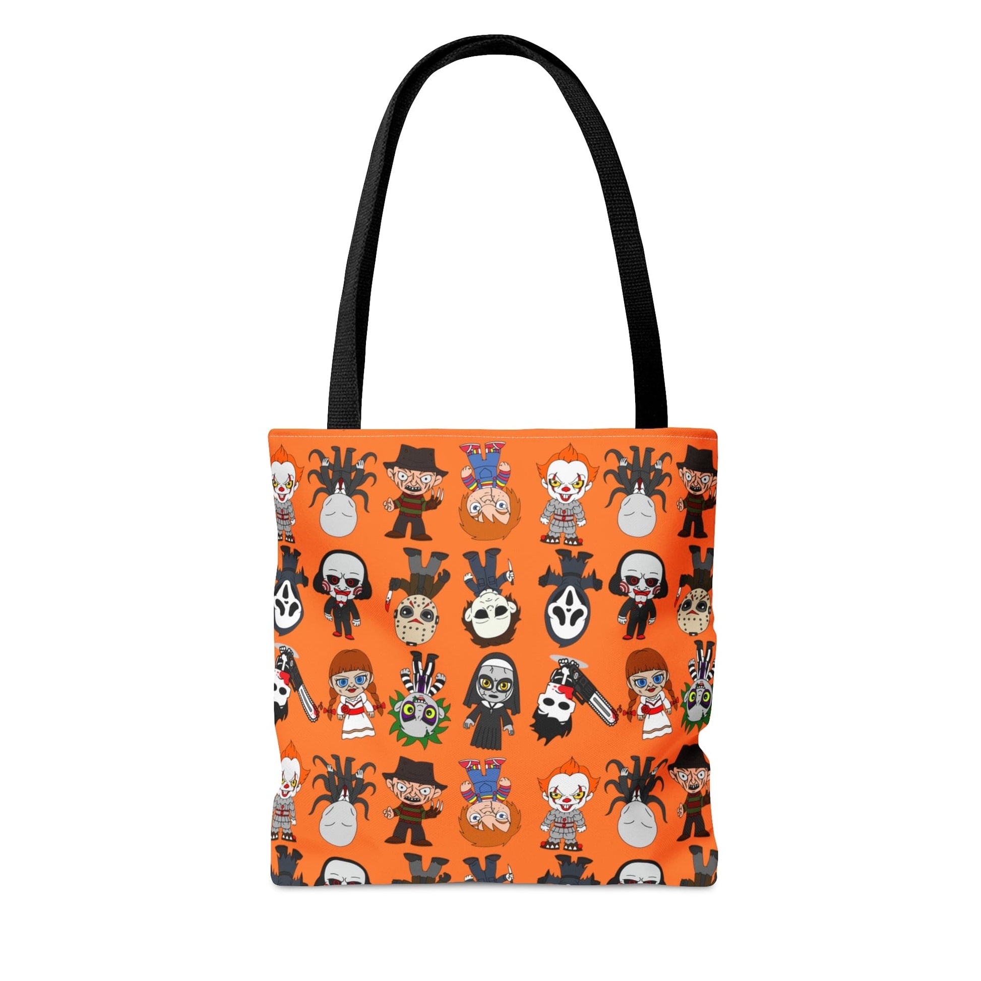 Halloween Killers Tote Bag, Horror Movie Villains Handbag, Horror Movie Fan Gift, Trick or Treat Orange Bag    - HolidayShoppingFinds