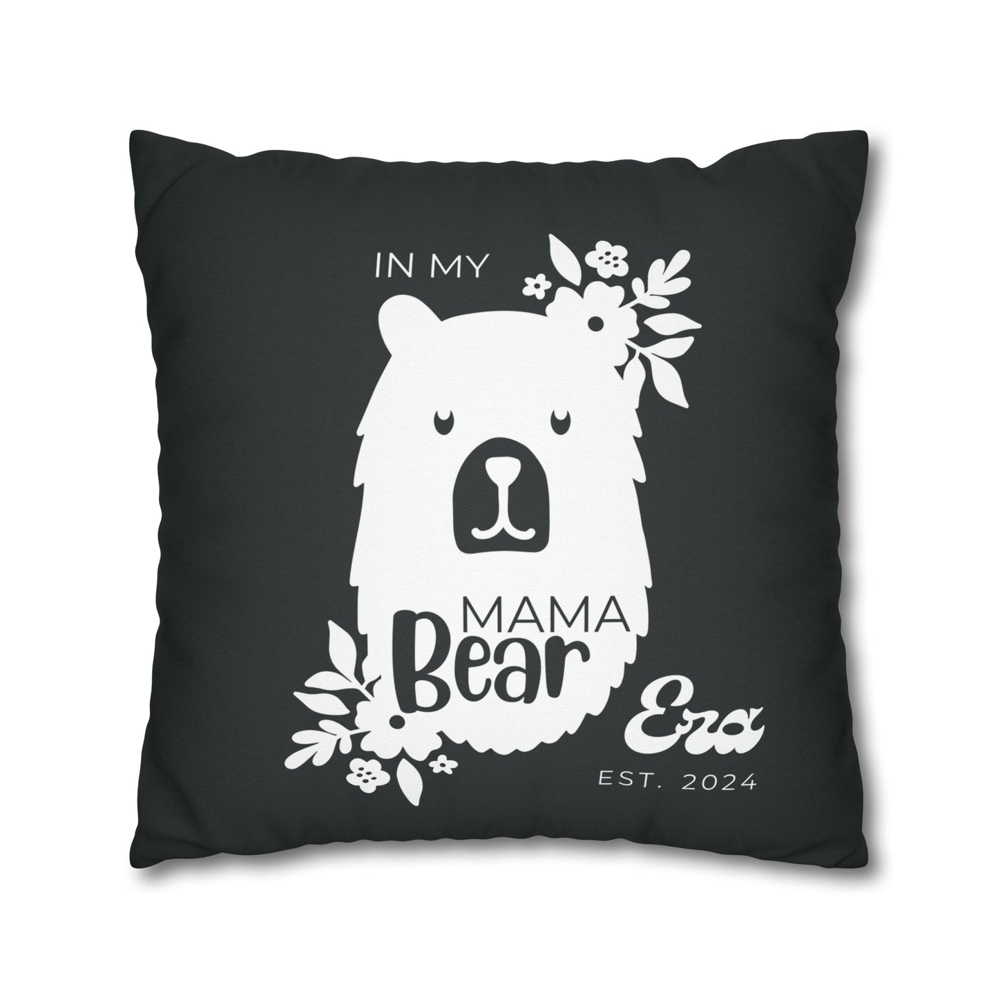 Personalized In My Mama Bear Era Pillowcase Gray, Gift For Mom    - HolidayShoppingFinds