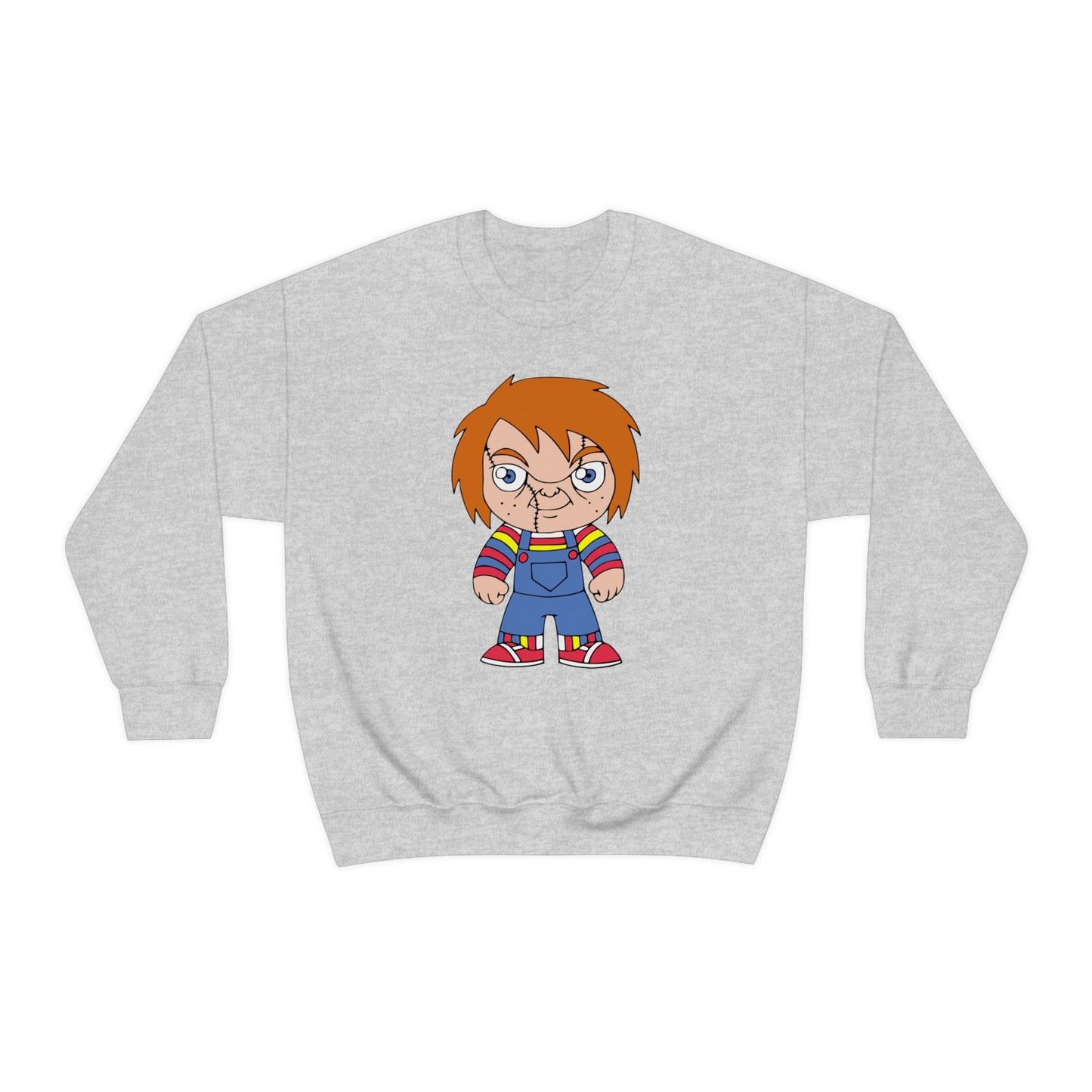 Chucky Wanna play? Halloween Unisex Sweatshirt Costume S-5XL    - HolidayShoppingFinds