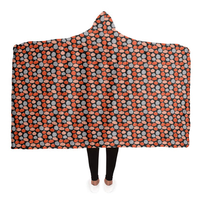 Pumpkin Hooded Blanket, Cozy Fall Wearable Blanket    - HolidayShoppingFinds