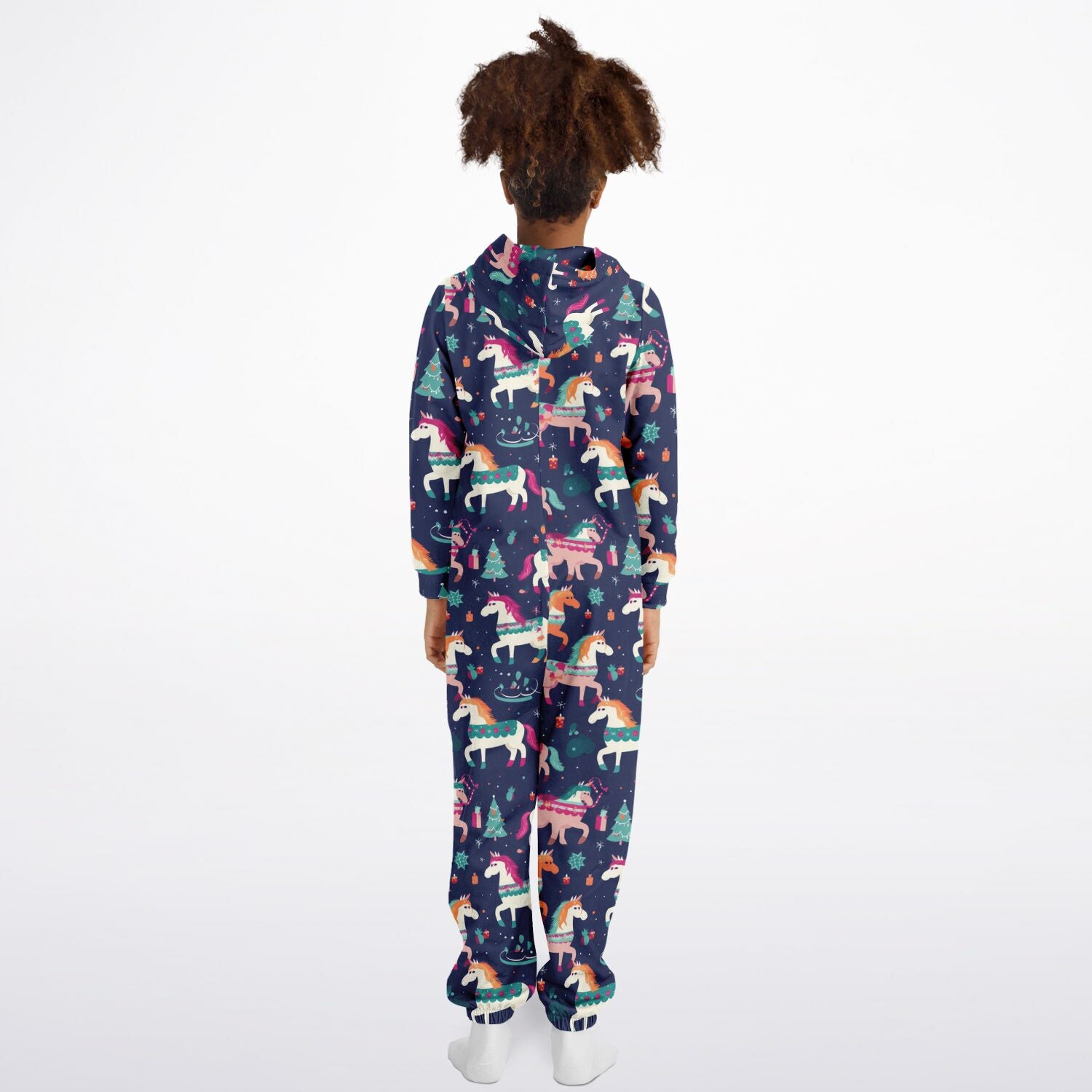 Magical Unicorn Teens Onesie, Kids Union Suit Blue Athletic Jumpsuit    - HolidayShoppingFinds