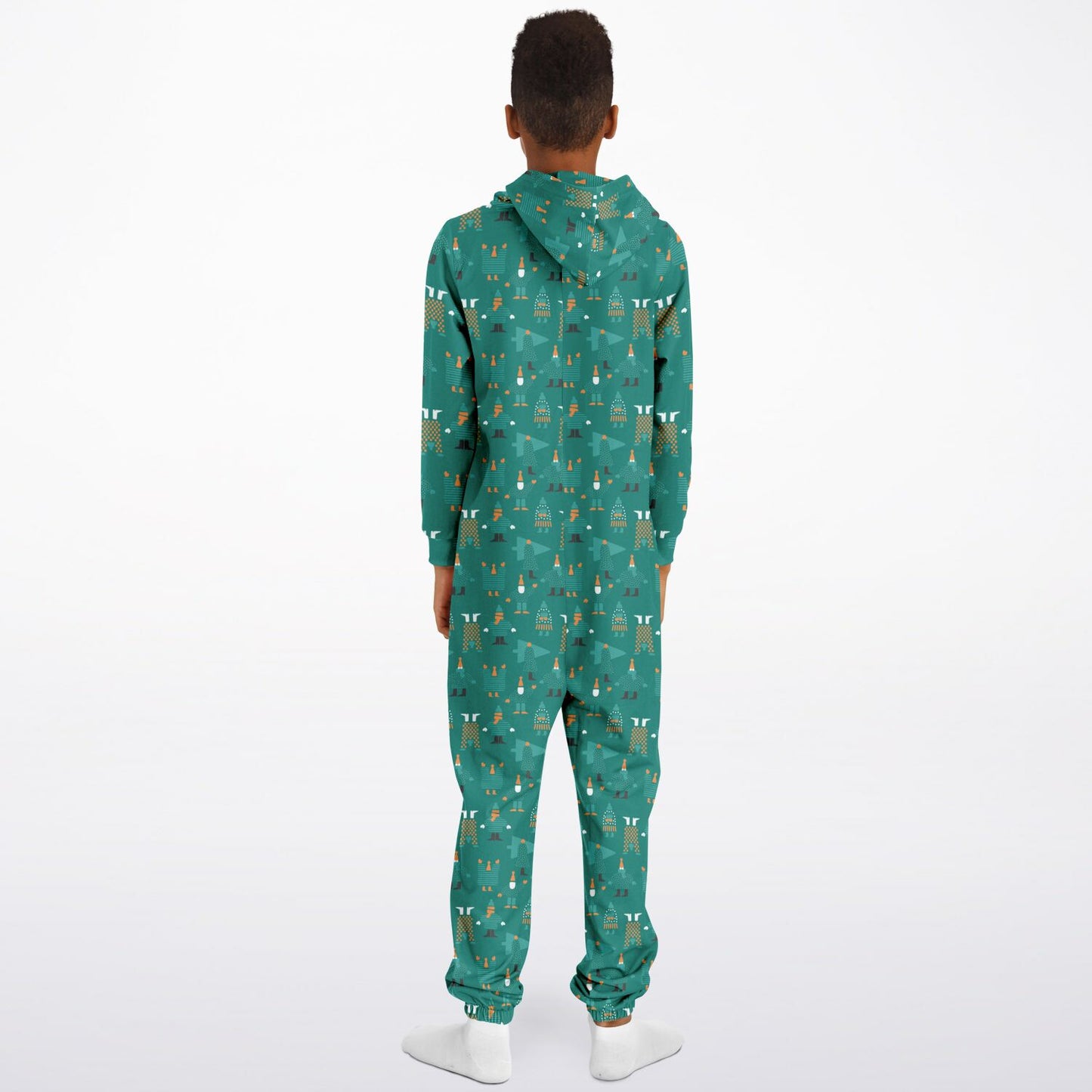 Green Holiday Teens Onesie: Boys & Girls Union Suit Athletic Jumpsuit    - HolidayShoppingFinds