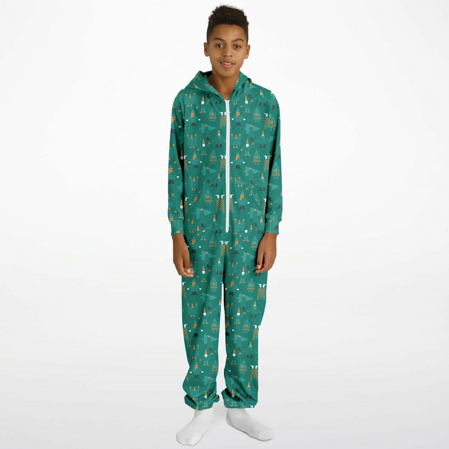 Green Holiday Teens Onesie: Boys & Girls Union Suit Athletic Jumpsuit    - HolidayShoppingFinds