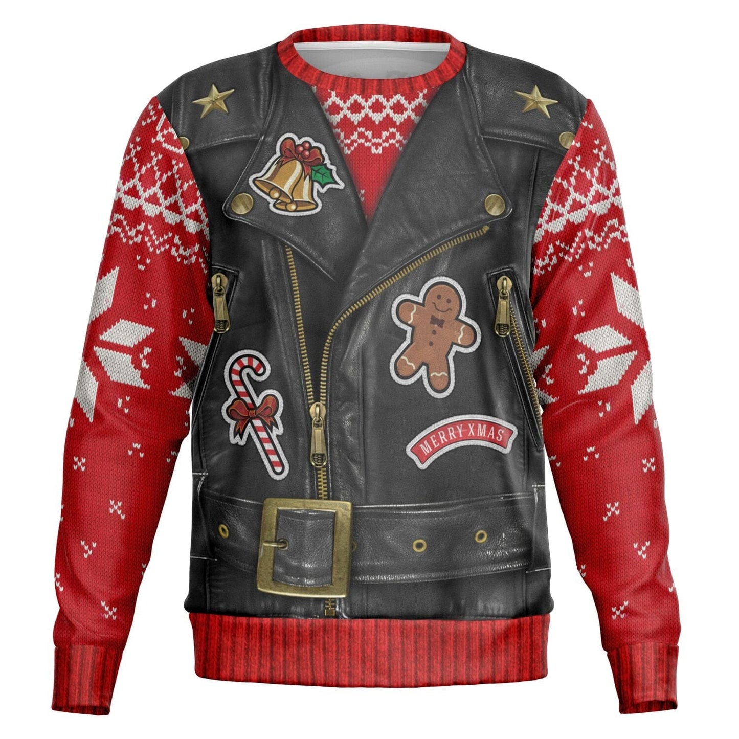 Sons of Santa Ugly Christmas Sweatshirt for Motorcycle Bike Lovers    - HolidayShoppingFinds