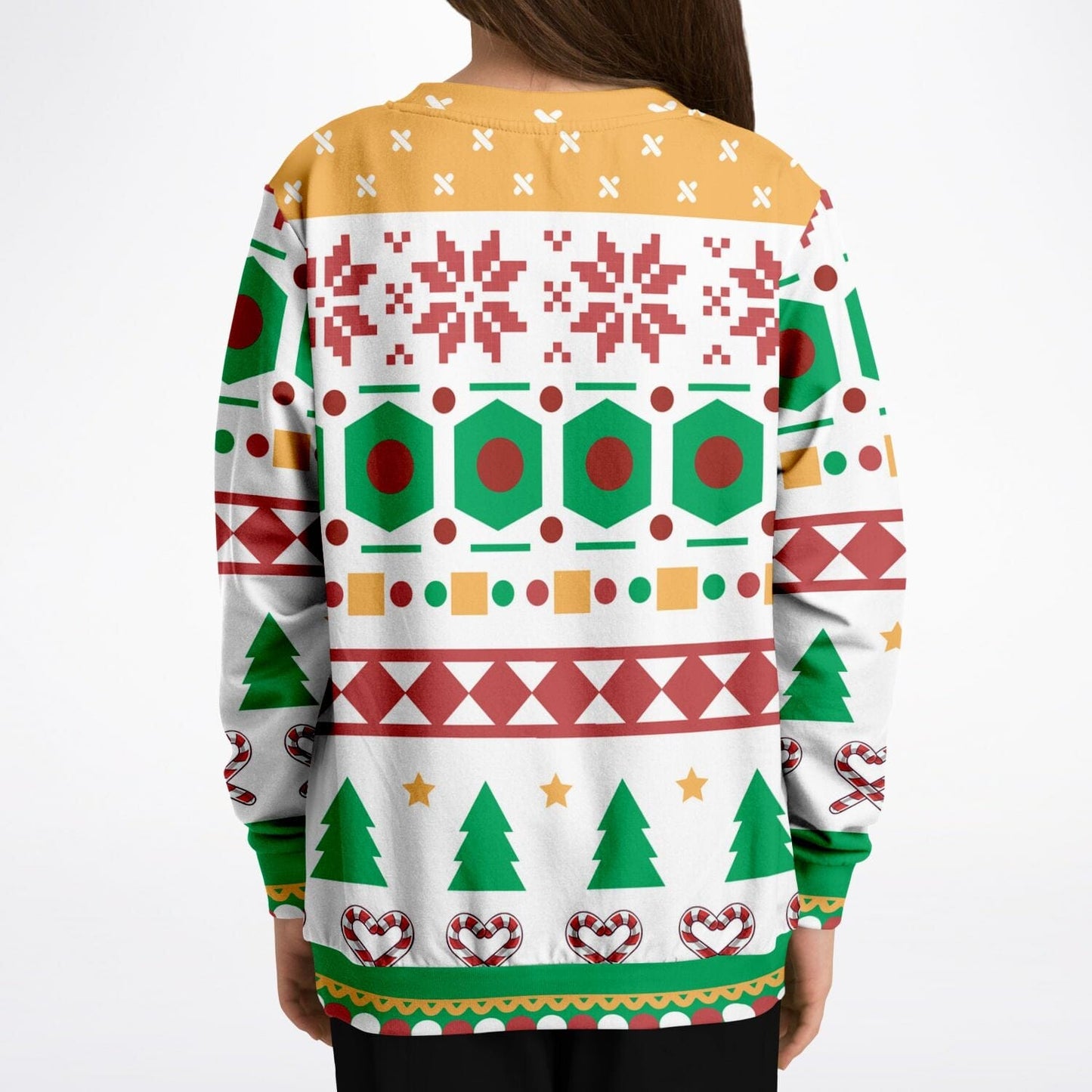 Yo Ho Ho Ugly Christmas Sweatshirt Kids Unisex    - HolidayShoppingFinds