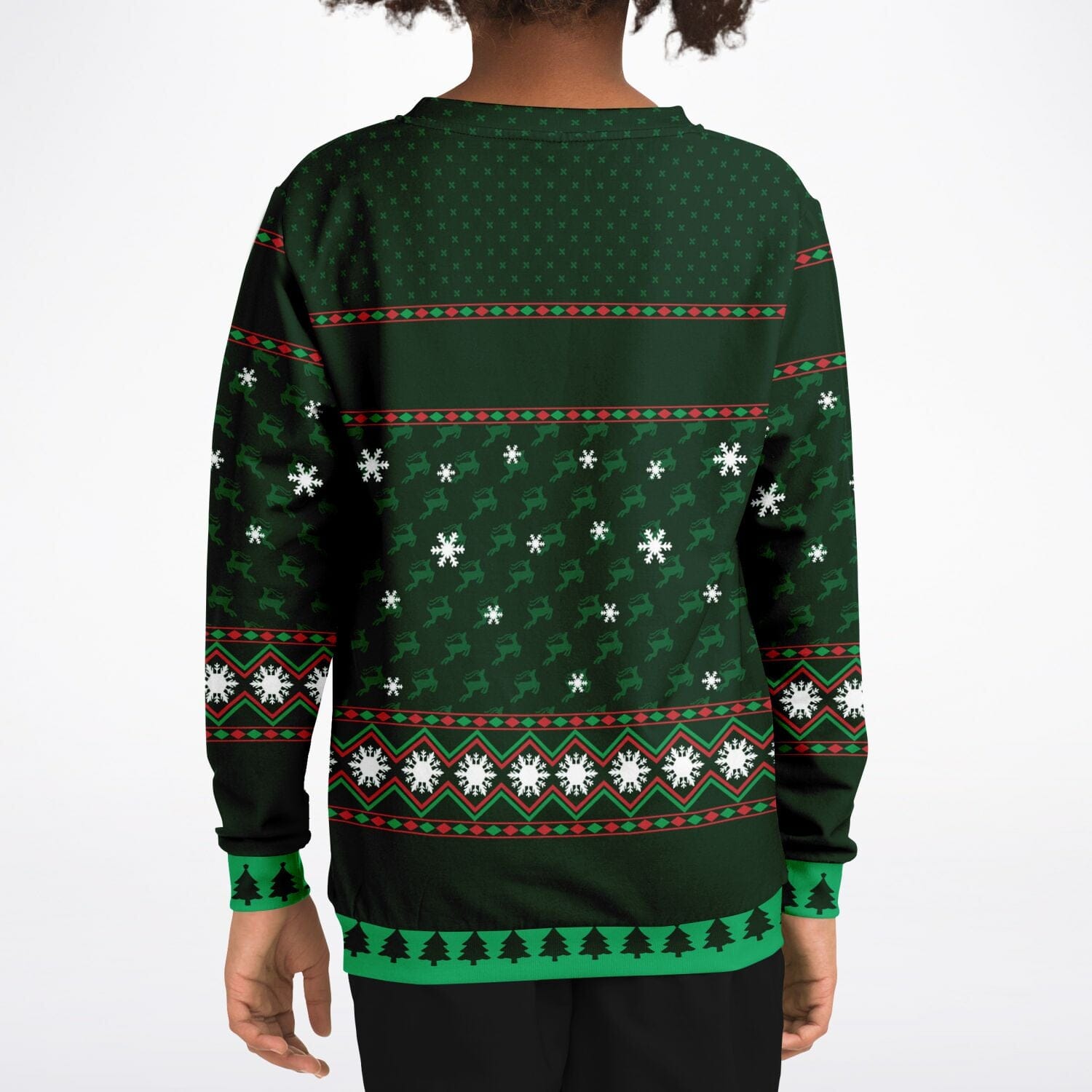 Sledgehog Ugly Christmas Sweatshirt Kids Unisex    - HolidayShoppingFinds